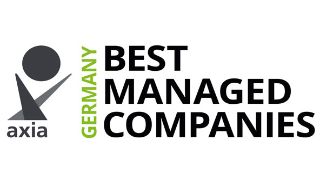 Bild: Logo des Axia Best Managed Companies Award