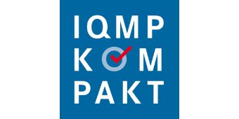 Bild: Logo des IQMP-kompakt Zertifizierungsverfahrens