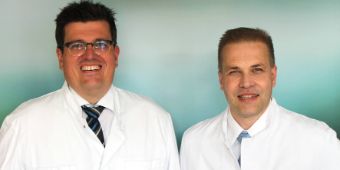 Bild: Priv. Doz. Dr. med. Holger Maul, Prof. Dr. med. Gerhard Gebauer, v.l.n.r