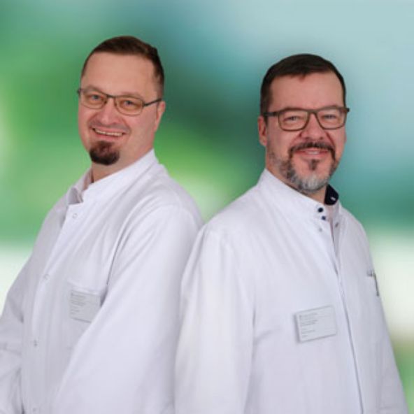 Prof. Dr. med. Heiko Koller und Dr. med. Robert Morrison