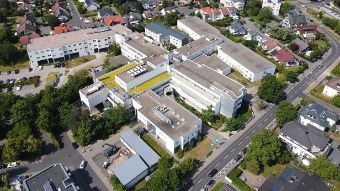 Bild: Luftaufnahme Asklepios Klinik Seligenstadt