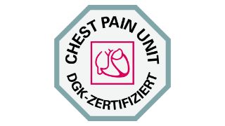 Bild: Logo der zertifizierten Chest Pain Unit