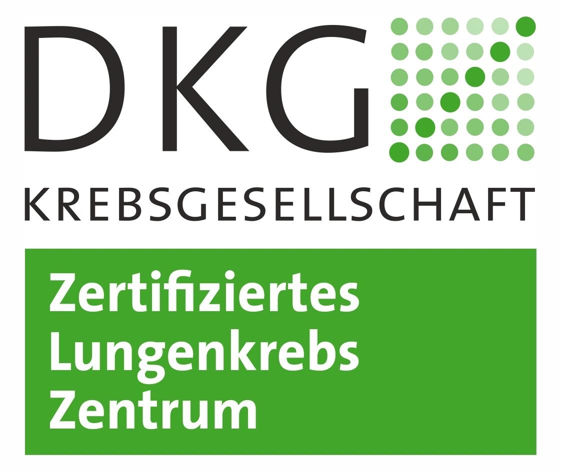 Bild: Logo DKG Zertifiziertes Lungenkrebs Zentrum