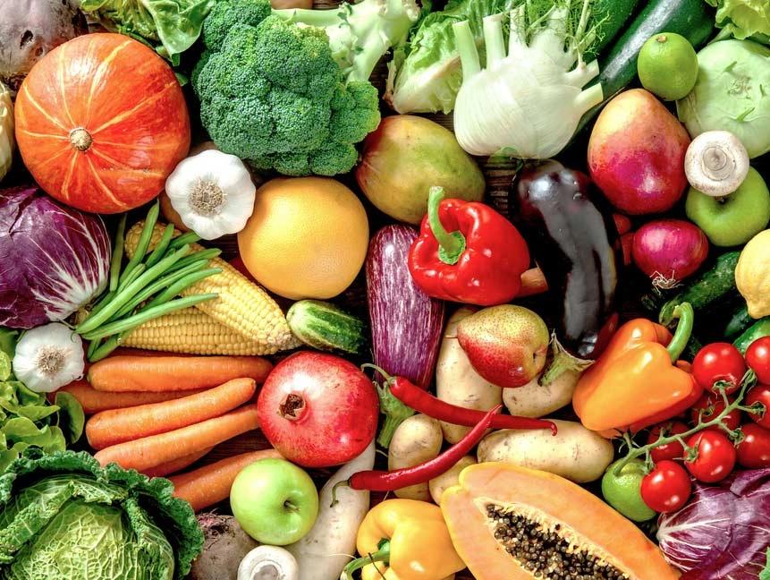 Bild: Frisches Obst und Gemüse