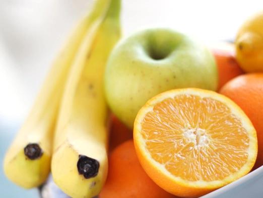 Bild: Bananen, Äpfel, Orangen
