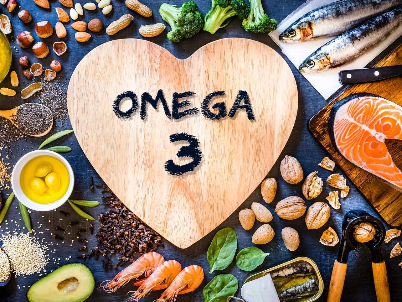 Bild: Omega-3-haltige Lebensmittel
