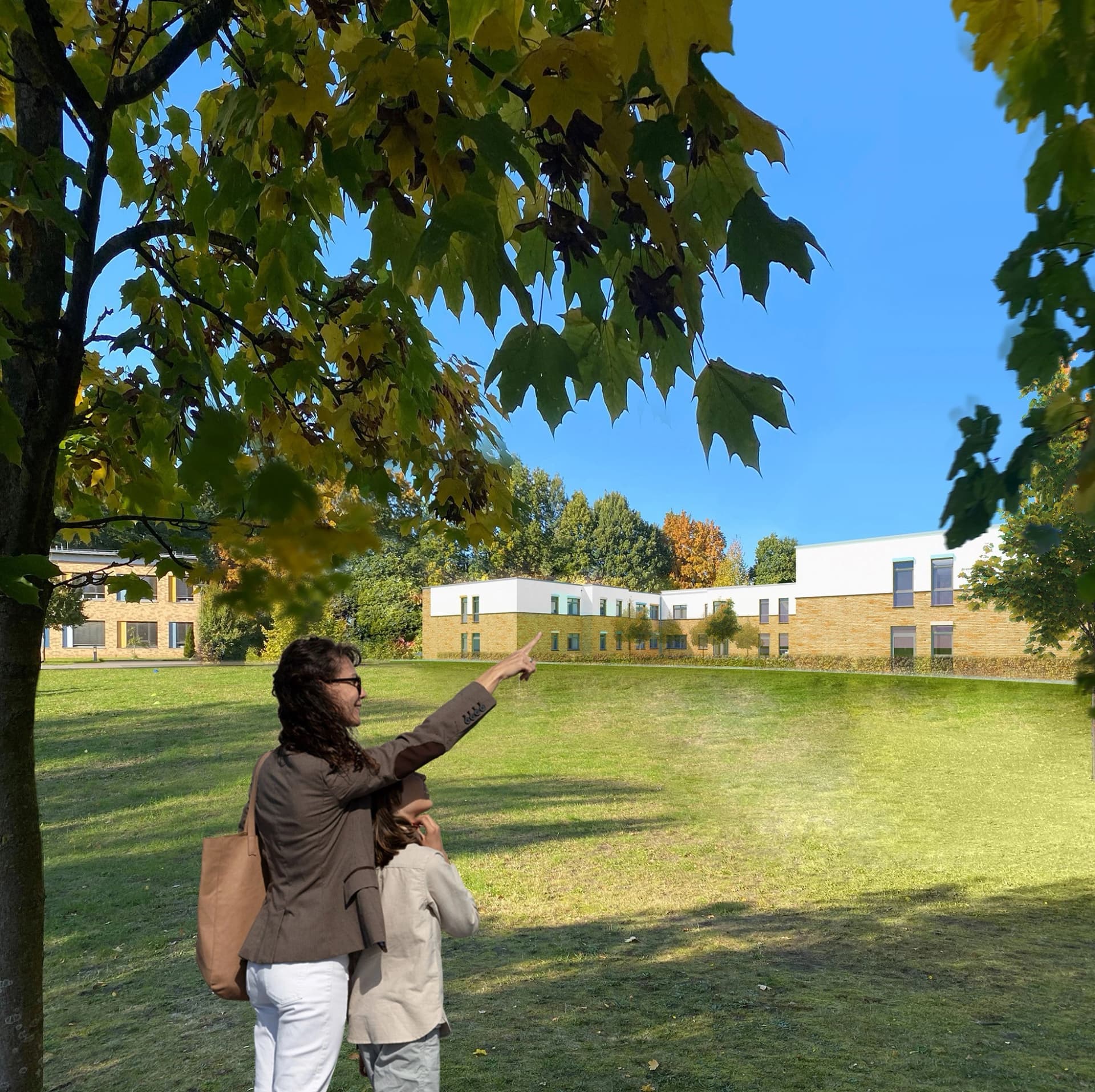 Bild: Visualisierung Neubau Hamburger Eltern- und Kinder-Therapiehaus