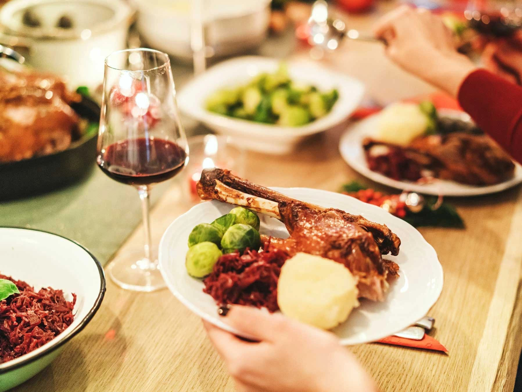 Bild: Weihnachtsbraten